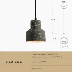 Suspension Moderne En Terrazzo Design Nordique Plusieurs Couleurs Led 36 Suspension Moderne En Terrazzo Design Nordique Plusieurs Couleurs Led -Lumeers Boutique Hae04504d29834619a9d84adbd1452d86C