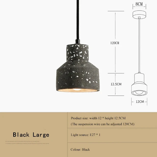 Suspension Moderne En Terrazzo Design Nordique Plusieurs Couleurs Led 17 Suspension Moderne En Terrazzo Design Nordique Plusieurs Couleurs Led – Image 15