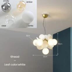 Lustre Moderne En Forme De Nuage Avec Boules En Verre Rivers 24 Lustre Moderne En Forme De Nuage Avec Boules En Verre Rivers -Lumeers Boutique Haec2e48112104ffc9b4907e665ae07cd1