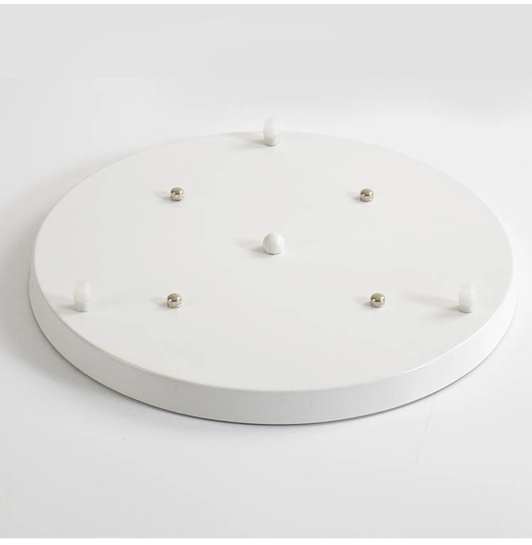 Support Socle Rond Suspension Jusqu'à 5 Trous (noir Ou Blanc) 8 Support Socle Rond Suspension Jusqu'à 5 Trous (noir Ou Blanc) – Image 6