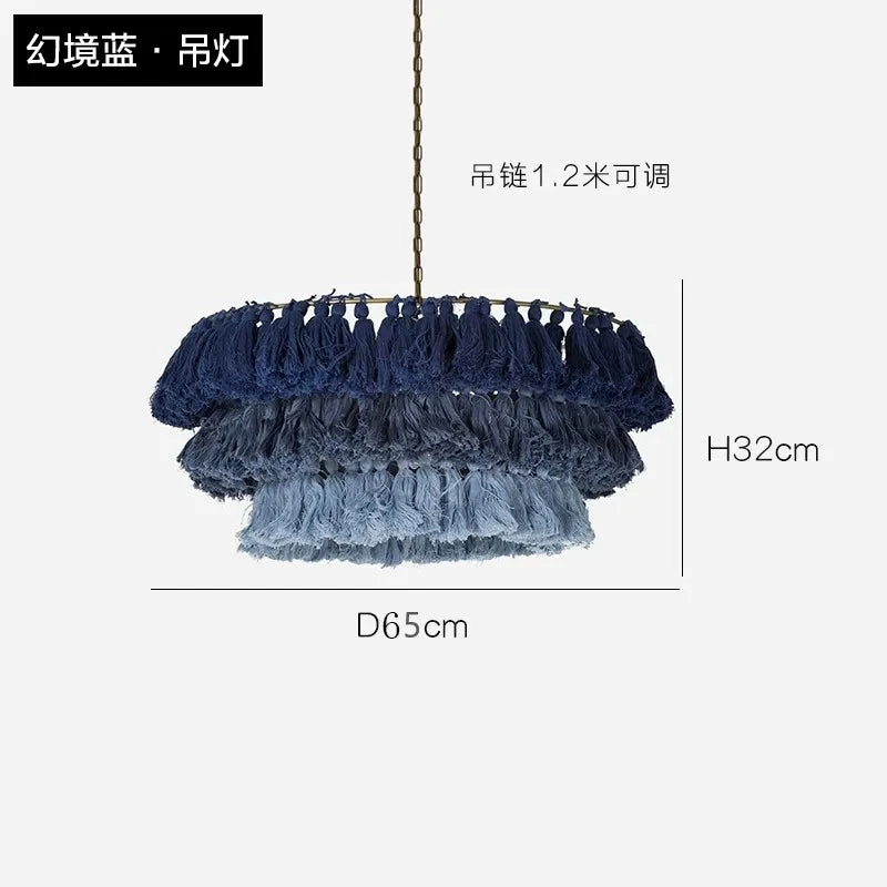 Suspension Moderne En Coton Avec Pampilles Design Nordique Artistique 12 Suspension Moderne En Coton Avec Pampilles Design Nordique Artistique – Image 10