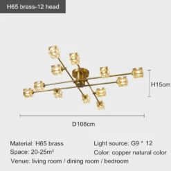 Plafonnier En Cuivre Moderne Design Nordique Cristal Luxe 18 Plafonnier En Cuivre Moderne Design Nordique Cristal Luxe -Lumeers Boutique Hc4dd083b3db14c9a9732878256361bccu 0c80db89 94d9 4a75 b5c6 c72ecb3e9d8a