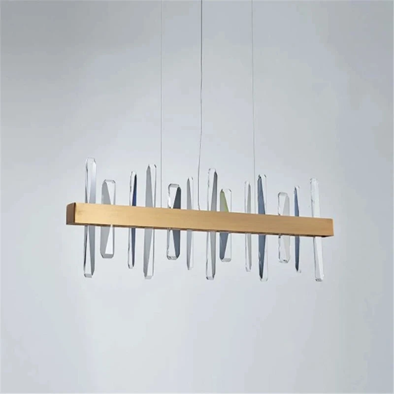 Lustre En Cristal K9 Design Art Déco Avec éclairage Led 7 Lustre En Cristal K9 Design Art Déco Avec éclairage Led – Image 5