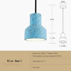 Suspension Moderne En Terrazzo Design Nordique Plusieurs Couleurs Led 39 Suspension Moderne En Terrazzo Design Nordique Plusieurs Couleurs Led -Lumeers Boutique Hcbacd891dda2484fb65e63e0193bbc069