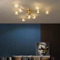 Plafonnier En Cuivre Moderne Design Nordique Cristal Luxe 14 Plafonnier En Cuivre Moderne Design Nordique Cristal Luxe -Lumeers Boutique Hd152c28e53d544669dad69d211d85b1fy 8665c9f1 da6b 48a9 bf06 feffcb625e4c