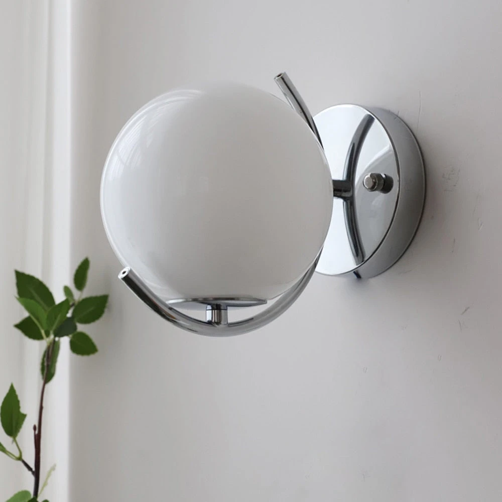 Applique Murale Moderne En Verre Chromé Feroe 8 Applique Murale Moderne En Verre Chromé Feroe – Image 6