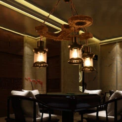 Lustre Vintage Avec Base En Forme D'ancre En Bois Alaska 17 Lustre Vintage Avec Base En Forme D'ancre En Bois Alaska -Lumeers Boutique He2119eecda60493ebecc4df4d4545781M