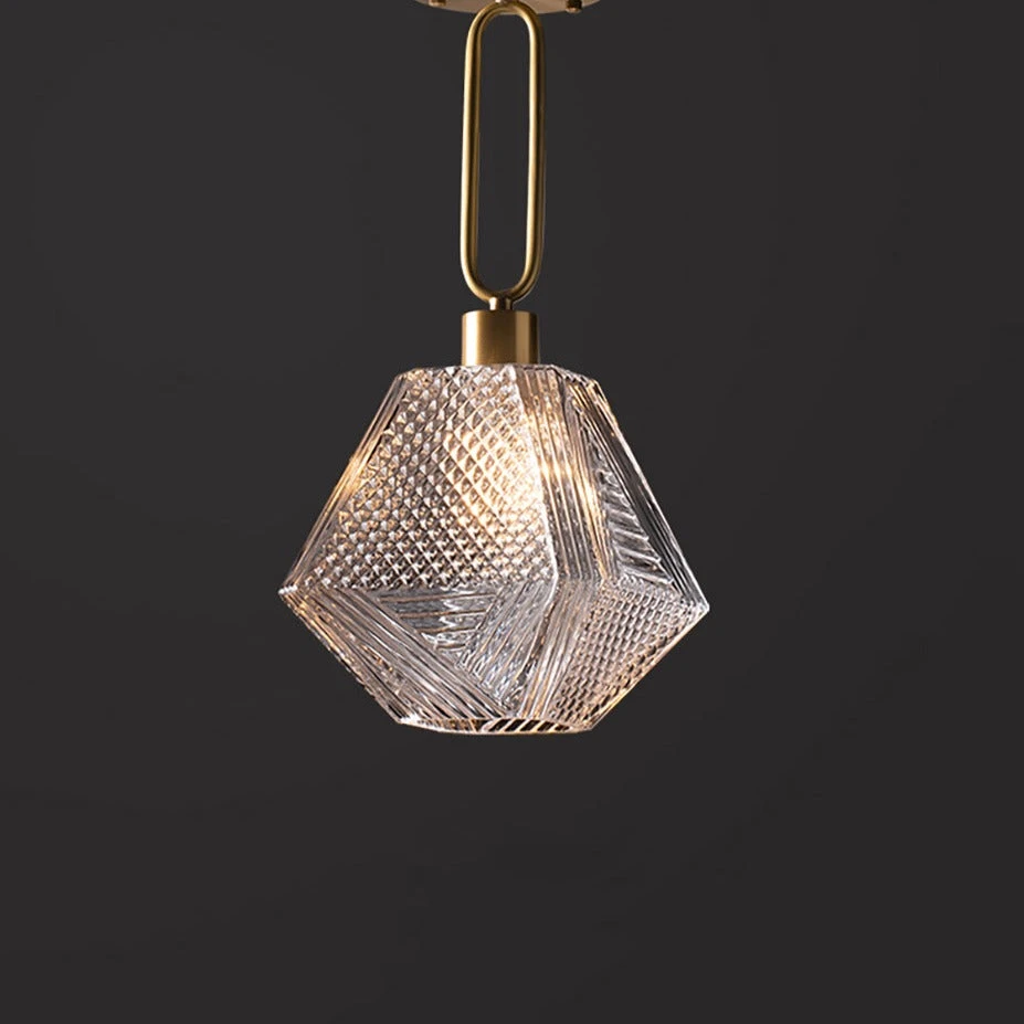 Plafonnier Avec Abat-jour En Verre Rétro Doolin 6 Plafonnier Avec Abat-jour En Verre Rétro Doolin – Image 4