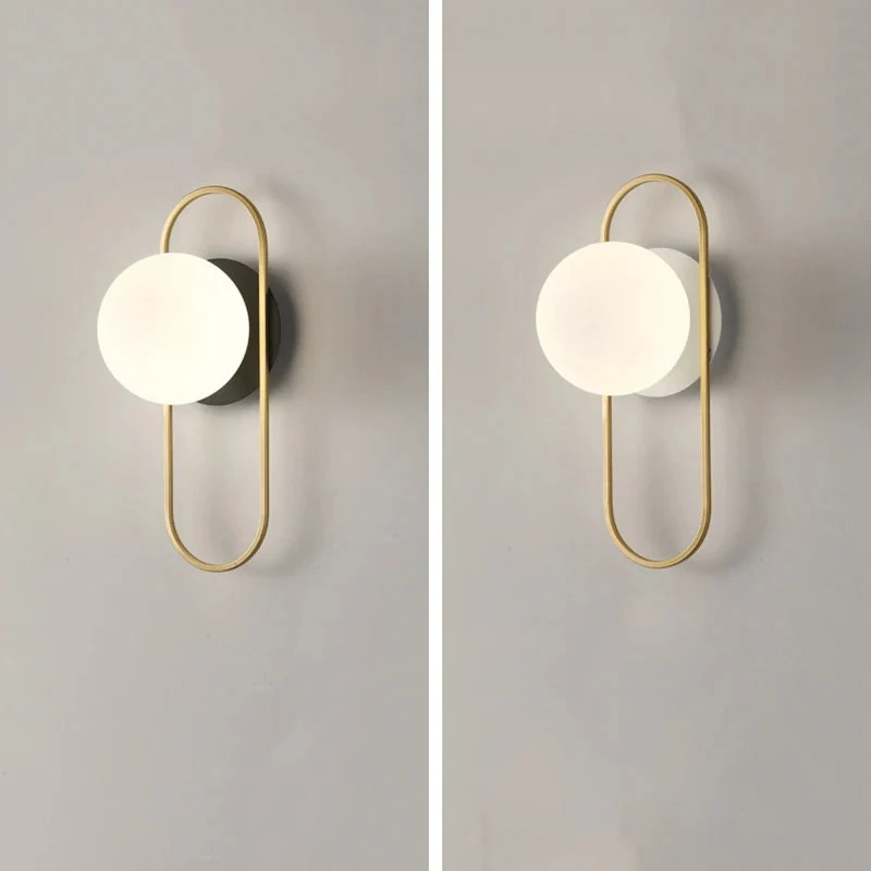 Applique Murale LED Boule De Verre Nordique Pour Salon Intérieur Chambre à Coucher Luminaire Mural LED Avec Applique Murale Ampoule 7w G9 Pour La Maison 7 Applique Murale LED Boule De Verre Nordique Pour Salon Intérieur Chambre à Coucher Luminaire Mural LED Avec Applique Murale Ampoule 7w G9 Pour La Maison – Image 5