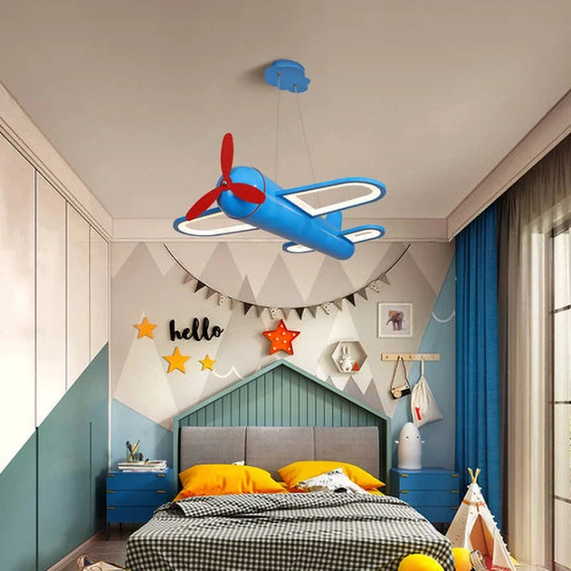 Suspension Led Intelligente Design Nordique Pour Chambre D'enfant 4 Suspension Led Intelligente Design Nordique Pour Chambre D'enfant – Image 2