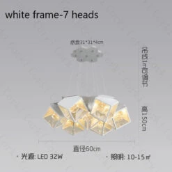 Lustre à Led Design Moderne Luminaire Géométrique Intérieur Dimmable 18 Lustre à Led Design Moderne Luminaire Géométrique Intérieur Dimmable -Lumeers Boutique Heeadacaeb0b643b685c0f896ecdf1d52L