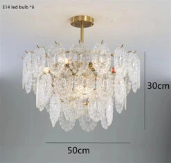 Lustre Rond En Cristal Doré Design Moderne à Led -Lumeers Boutique Hf04114a5b1ea4044a78d7715645aa7c8w