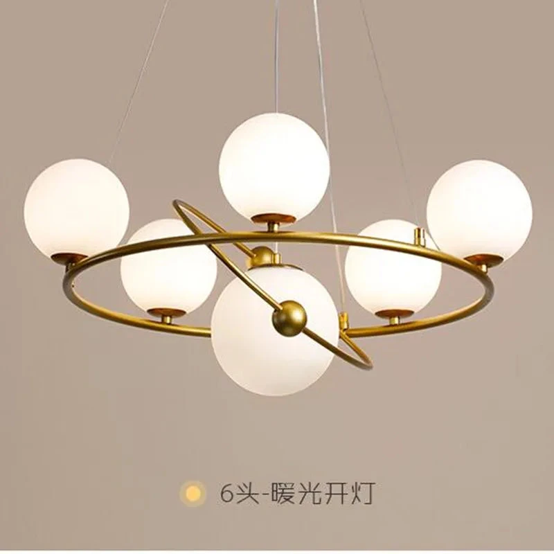 Suspension LED Nordique Lustre En Verre Décoratif Pour Intérieur 3 Suspension LED Nordique Lustre En Verre Décoratif Pour Intérieur