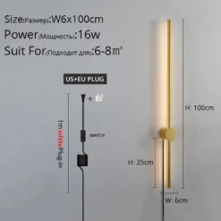 Simple Avec Prise Applique Murale LED Moderne Lumières Salon étude Chambre Chevet Couloir Allée Salon Cuisine Lampe éclairage Intérieur -Lumeers Boutique Hffd714af9d36471684156b27c6ef393eK