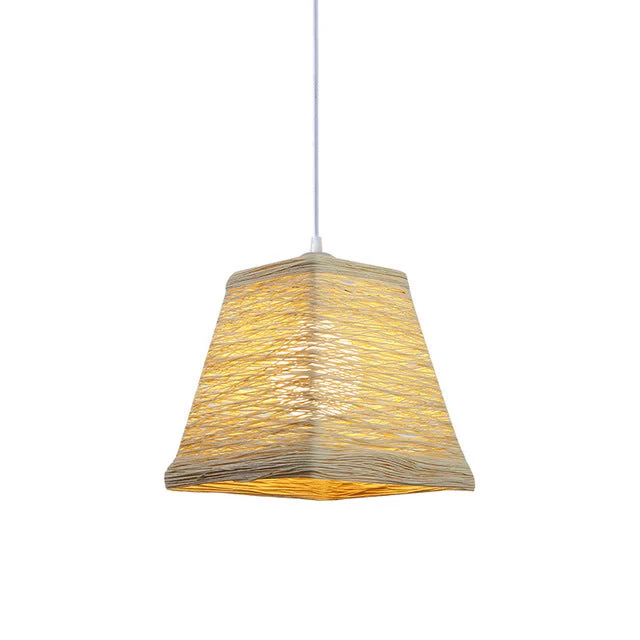 Suspension Moderne LED Abat-jour En Rotin Sevyn 6 Suspension Moderne LED Abat-jour En Rotin Sevyn – Image 4