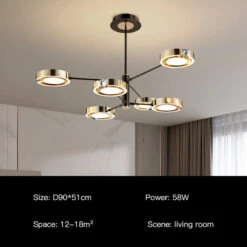 Suspension Led Moderne Au Design Minimaliste élégant Pour Intérieur -Lumeers Boutique S008b9daa77b943b285cf9a2d25362f5eu
