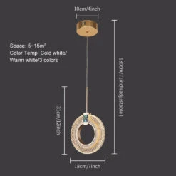 Suspension à Led Moderne Pour éclairage Intérieur Décoratif -Lumeers Boutique S00cc0b5347fd464daee8040e5434afc17
