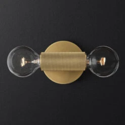 Applique Murale Design En Métal Avec Double Tête Deacon -Lumeers Boutique S0121ee22143d4db2920dfaad19bc90793