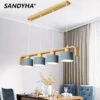 Suspension Nordiques Abat-jour En Métal Led En Bois Décor à La Maison Lampe Suspendue Restaurant Café Intérieur Créativité Lustres Luminaires 1 Suspension Nordiques Abat-jour En Métal Led En Bois Décor à La Maison Lampe Suspendue Restaurant Café Intérieur Créativité Lustres Luminaires -Lumeers Boutique S037f415b1dda461497142d483dc07504D