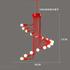 Lustre Moderne à LED Style Nordique Pour Loft Et Restaurant 19 Lustre Moderne à LED Style Nordique Pour Loft Et Restaurant -Lumeers Boutique S061a97df100944aa8ee32fcecd6d9d7fL