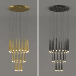 Lustre Moderne à Led Pour Décoration D'intérieur Haut De Gamme 25 Lustre Moderne à Led Pour Décoration D'intérieur Haut De Gamme -Lumeers Boutique S0646efbcad0b438480ce37f76d7a190bE