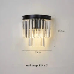 Suspension Rétro En Métal Doré Design Avec Cristal à LED 35 Suspension Rétro En Métal Doré Design Avec Cristal à LED -Lumeers Boutique S0942250acb354ba8a5383b73fcacbfdeu