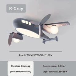 Plafonnier Moderne Avec Télécommande Pour Chambre D'enfant Style Nordique -Lumeers Boutique S095bf265237c46ccb60e270ec5fffd1e2