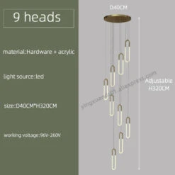 Suspension Moderne Design Nordique éclairage Led Loft élégant -Lumeers Boutique S0a3f20f49bc24a6fa5a8369565103682Q