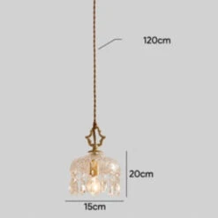 Suspension Vintage Avec Abat-jour En Cristal Phitz -Lumeers Boutique S0b9eb0d8849140b2adc859032637e4edo