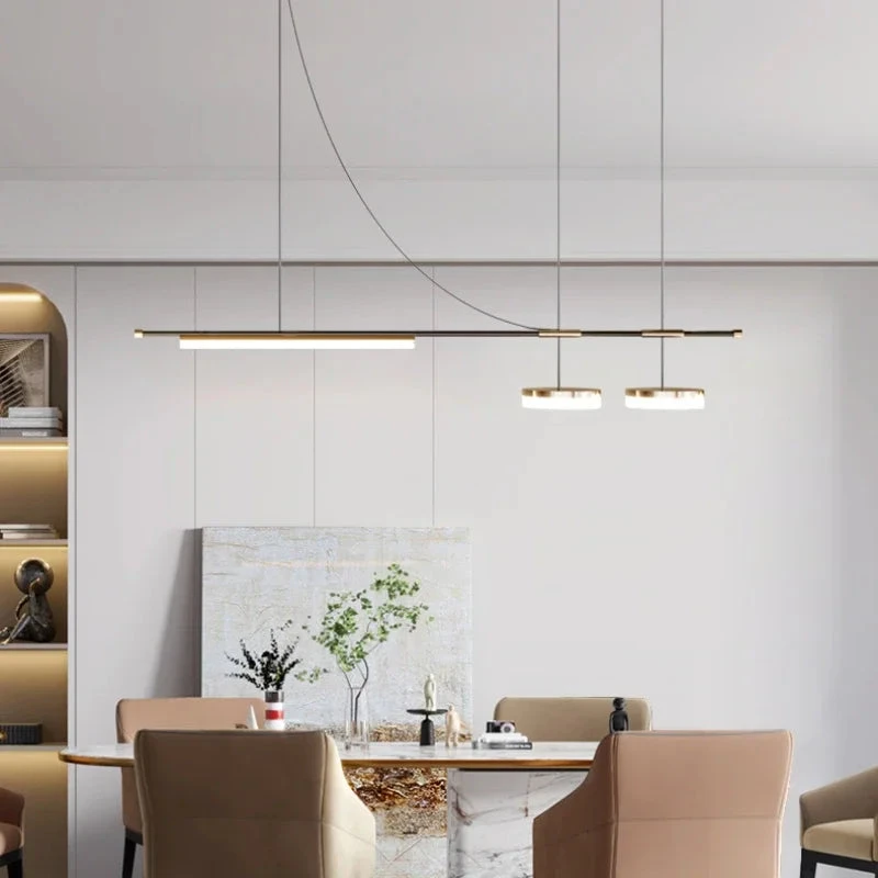 Suspension à Led Linéaire Design Moderne Pour Décoration Intérieure 3 Suspension à Led Linéaire Design Moderne Pour Décoration Intérieure
