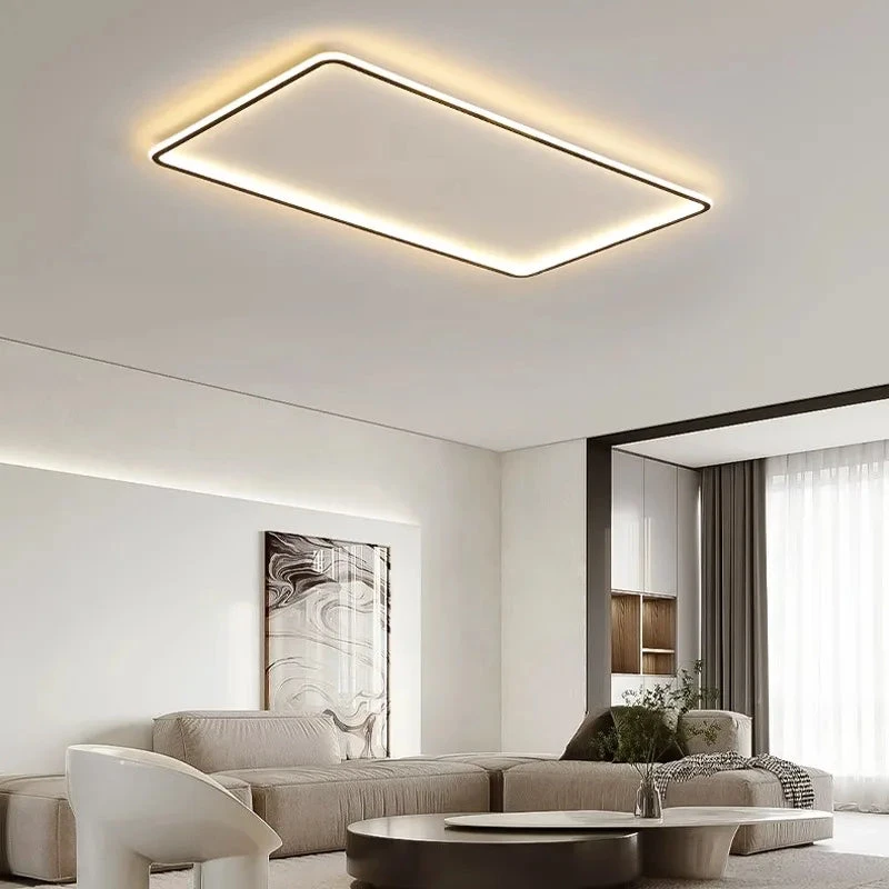 Plafonnier Led Ultra-mince Design Moderne Intensité Réglable Luminaire Décoratif 4 Plafonnier Led Ultra-mince Design Moderne Intensité Réglable Luminaire Décoratif – Image 2