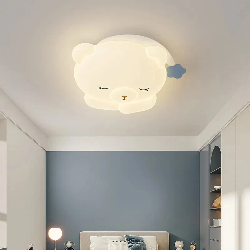 Plafonnier Ours Mignon Lampe Pour Chambre D'enfant Moderne Et Romantique 4 Plafonnier Ours Mignon Lampe Pour Chambre D'enfant Moderne Et Romantique â Image 2