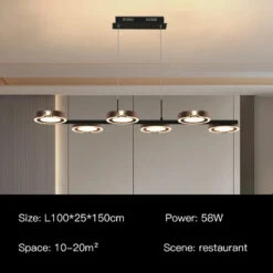 Suspension Led Moderne Au Design Minimaliste élégant Pour Intérieur -Lumeers Boutique S12ddb80ab005441d8d0d02d60f43b7bbp