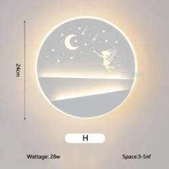 Applique Murale Modernes En Forme D'étoile Nuage Lune -Lumeers Boutique S130741d739b64377ad98195f911fe8f9V