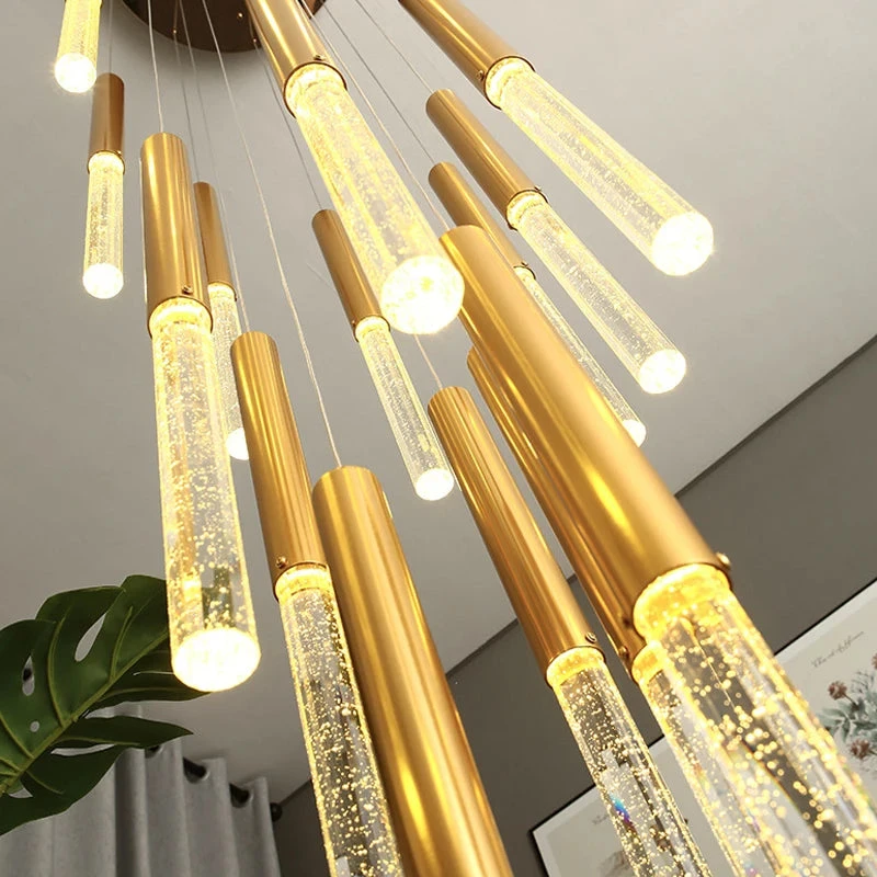 Suspension En Cristal Lustre LED Pour éclairage Décoratif Intérieur 5 Suspension En Cristal Lustre LED Pour éclairage Décoratif Intérieur – Image 3