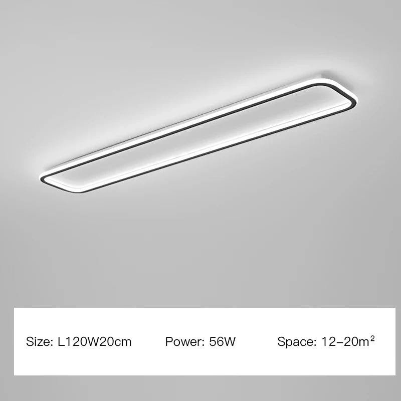 Plafonnier Led Moderne Design Minimaliste à Longue Bande 11 Plafonnier Led Moderne Design Minimaliste à Longue Bande – Image 9