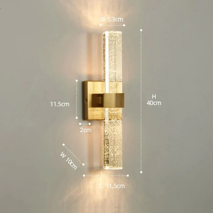 Applique Murale Luxe Chambre Veilleuse Allée Minimaliste 6 Applique Murale Luxe Chambre Veilleuse Allée Minimaliste – Image 4