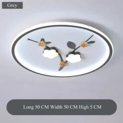 Plafonnier Led Design Floral Pour Décoration Moderne De Plafond -Lumeers Boutique S1822e0d9731449ee9a073e52d89abfe87