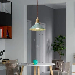 Suspension Loft Luminaire Vintage Industriel Avec Abat-jour En Métal