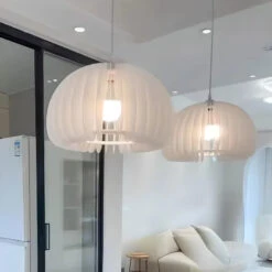 Lustre Moderne En Acrylique Pour Décoration Minimaliste De Luxe