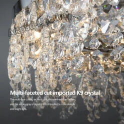 Plafonnier Moderne En Métal Design Cristal Décoratif Pour Intérieur 13 Plafonnier Moderne En Métal Design Cristal Décoratif Pour Intérieur -Lumeers Boutique S1a2b4400212f4924a4daffd755ade8f8R