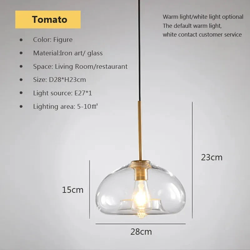 Lustre LED Verre Suspension Industriel 11 Lustre LED Verre Suspension Industriel – Image 9