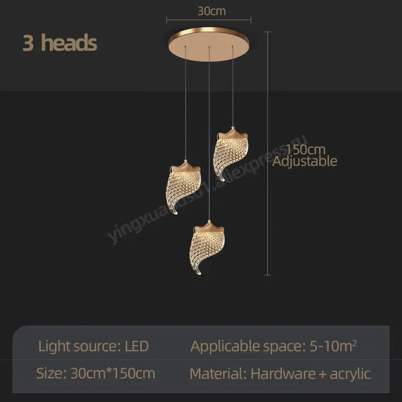 Lustre Led Suspendu Pour éclairage Moderne Intérieur 12 Lustre Led Suspendu Pour éclairage Moderne Intérieur – Image 10