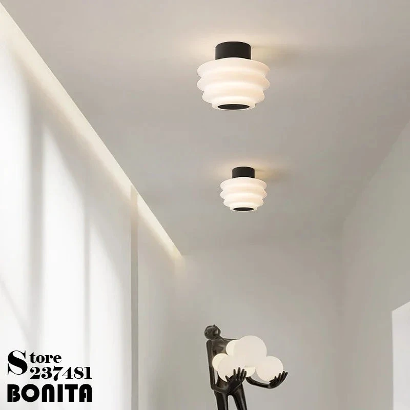 Plafonnier Nordique à Intensité Variable Pour Intérieur Et Extérieur 4 Plafonnier Nordique à Intensité Variable Pour Intérieur Et Extérieur – Image 2