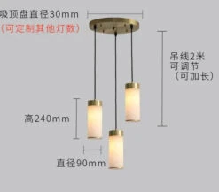 Suspension Rétro En Cuivre Avec Abat-jour En Marbre Pour Intérieur Et Jardin 19 Suspension Rétro En Cuivre Avec Abat-jour En Marbre Pour Intérieur Et Jardin -Lumeers Boutique S1f4494610ea44926ad7269249ce7871ax