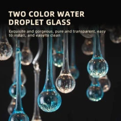 Lustre Moderne En Verre Bicolore Style Postmoderne Avec Led -Lumeers Boutique S20c4fd41ec2247179b5a17144a1b22dcg