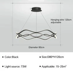 Suspension Moderne à Led Pour Décoration Intérieure élégante Et Luxueuse 35 Suspension Moderne à Led Pour Décoration Intérieure élégante Et Luxueuse -Lumeers Boutique S2141386520634cd7ad0109076fa84178p