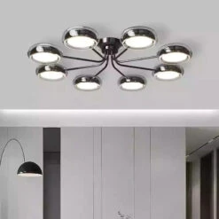 Plafonnier Moderne Design Rectangulaire à Led Pour Intérieur