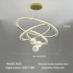 Lustre Moderne En Cristal à Led Avec Finition Dorée étoile 22 Lustre Moderne En Cristal à Led Avec Finition Dorée étoile -Lumeers Boutique S21be5074c4b940448fa605e4eb0e88fbc