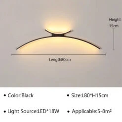 Applique Murale Arc De Cercle Design Minimaliste à LED 36 Applique Murale Arc De Cercle Design Minimaliste à LED -Lumeers Boutique S21f659e301684ea0bc4e18129b098fefs